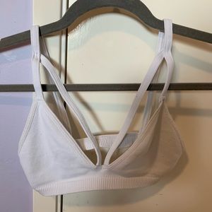 FREE PEOPLE WHITE BRALETTE
